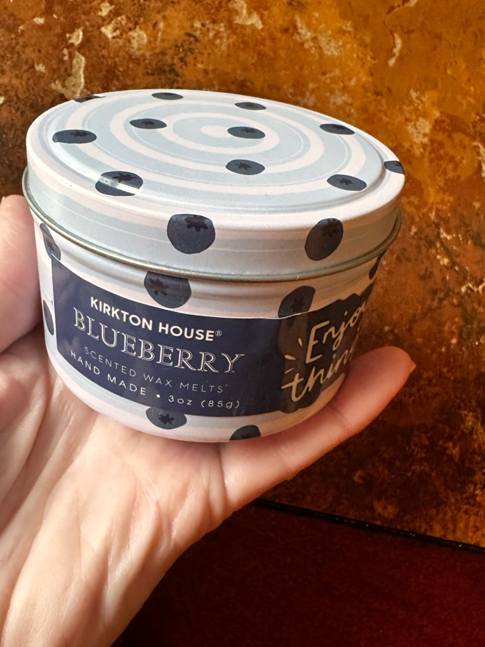 Kirkton House Blueberry Scented Wax Melts Navy Blue